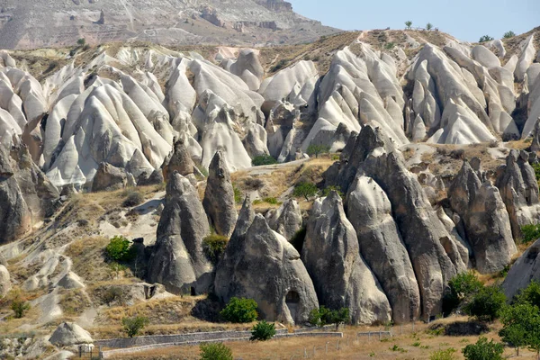 Volcanic rocks in Cappadocia Turkey