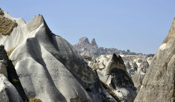 Rocas Volcánicas Capadocia Turquía — Foto de Stock