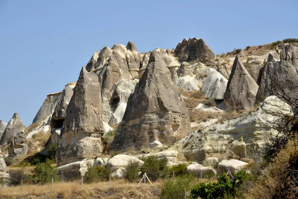 Skały Wulkaniczne Cappadocia Turcja — Zdjęcie stockowe