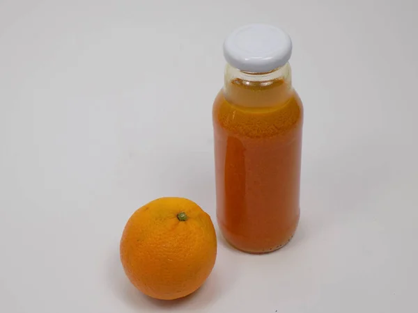 Freshly Squeezed Juice Organic Products — Stock Photo, Image