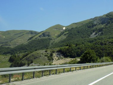 Dağlarda yarış pisti