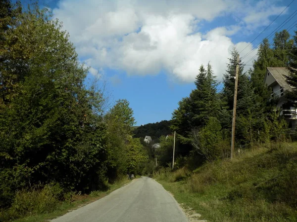 Village Dirt Roads — Fotografia de Stock