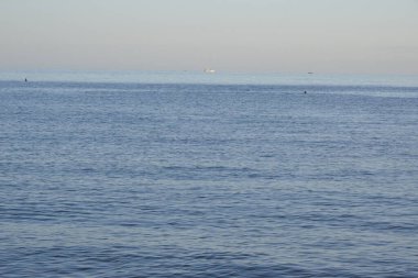 Dalgalar dalgalı denizde