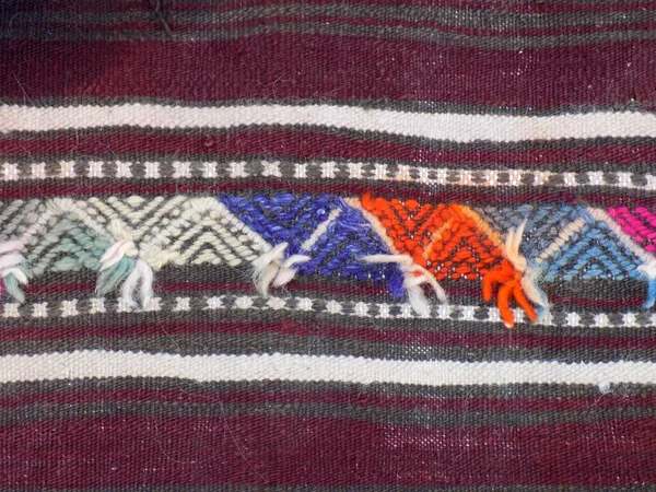 Tekstil Ürünlerinde Doğuya Özgü Desenler — Stok fotoğraf