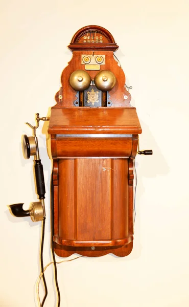 Старий Обмінний Телефон — стокове фото