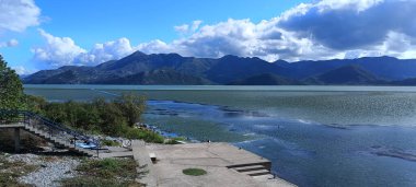 Skadar Gölü Montenero manzarası