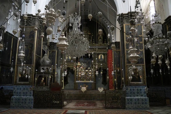 Jerozolima Izrael Listopada 2022 Wnętrze Katedry Jakuba Dzielnicy Armeńskiej Jerozolima — Zdjęcie stockowe