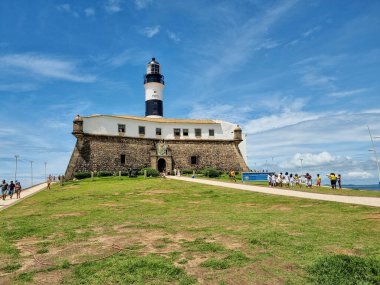 historic lighthouse in the city of Salvador Bahia northeast of brazil