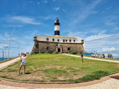 historic lighthouse in the city of Salvador Bahia northeast of brazil