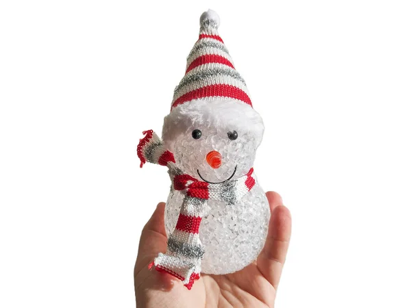 Christmas Decoration Form Miniature Snowman Royalty Free Stock Images