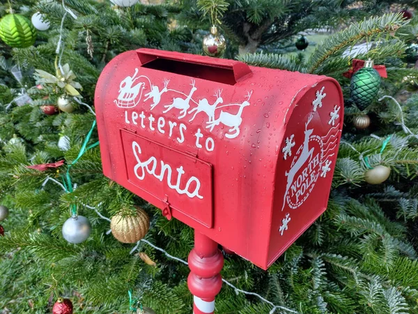 Letter box for Santa. Letters to Santa