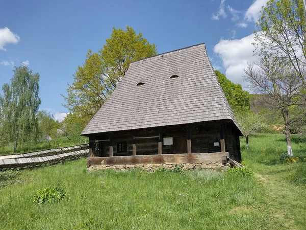 Ancienne Maison Bois Comté Maramures Roumanie Musée Village Baia Mare — Photo
