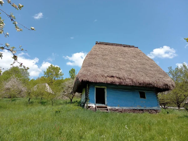 Casa Antiga Tradicional Museu Village Baia Mare Cidade Maramures Roménia — Fotografia de Stock