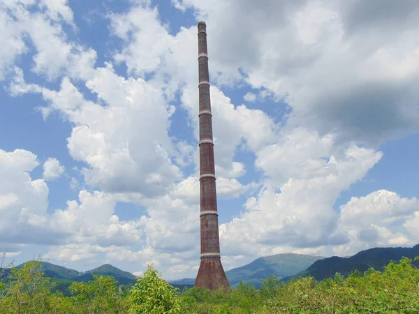 Ein Alter Industrieturm Baia Mare Rumänien Der Turm Ist Etwa — Stockfoto