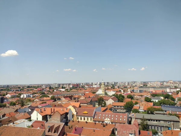 Letecký Pohled Město Oradea Rumunsku Červenci 2023 — Stock fotografie