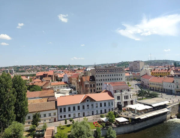 Αεροφωτογραφία Της Πόλης Oradea Ρουμανία Τον Ιούλιο Του 2023 — Φωτογραφία Αρχείου