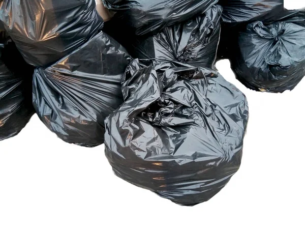 Bags full of garbage and waste