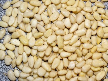 Çam tohumu yığını. Çam tohumları arka planı