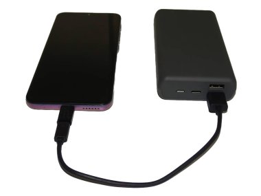 Harici bir bataryadan akıllı telefon şarjı