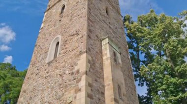 Romanya 'nın Baia Mare kentinde Stephen Tower ile video