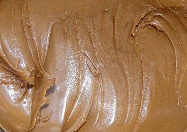 Çikolata kremalı arka plan. Makro çikolata.