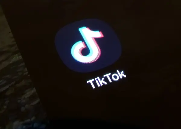 Baia Mare, Romanya - 01 Şubat 2025: Akıllı telefon ekranında TikTok simgesi