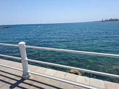 Romanya 'nın Köstence kentinde Karadeniz göründü