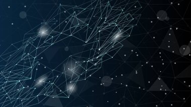 Karanlık arkaplanda soyut siyah dalgalı çizgiler, minimum akış deseni, modern vektör, dijital duvar kağıdı