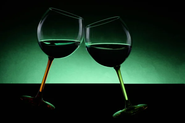 Bicchiere Vino Rosso Con Sfondo Bianco — Foto Stock
