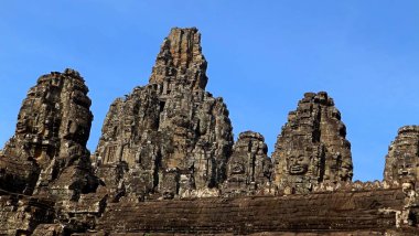 Bayon Tapınağı, Angkor Wat tapınağı kompleksi, Siem Reap, Kamboçya