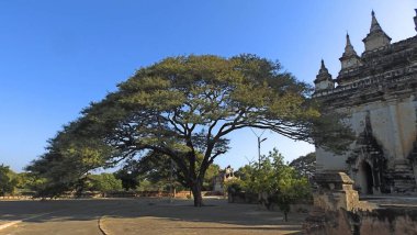 Bagan, Myanmar (Burma) yakınlarındaki Pagan Krallığı harabeleri)