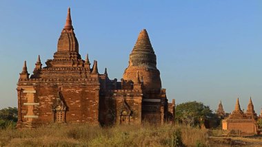 Bagan, Myanmar 'daki antik Budist tapınakları