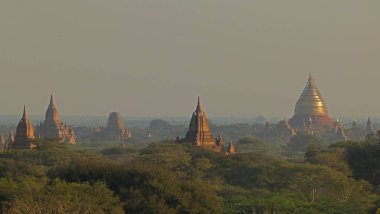 Myanmar 'da Bagan' daki antik tapınak