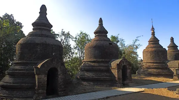 Mrauk-u antik kentin tapınağı.