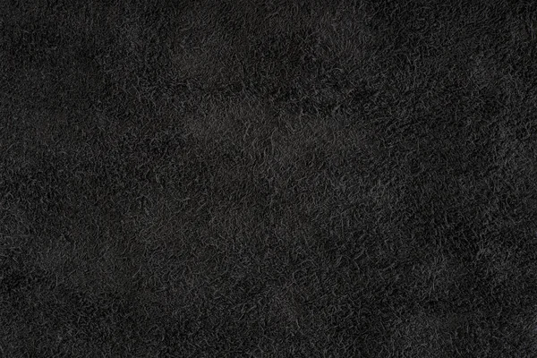 Черная Замша Крупным Планом Натуральная Текстура Черной Замши Дизайна Проекта — стоковое фото