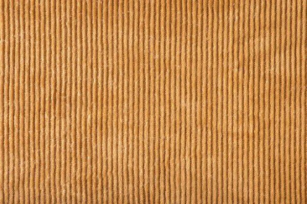 Struktura Žebrovaného Sametu Textura Sametové Tkaniny Světle Hnědé Barvě Vertikálními — Stock fotografie