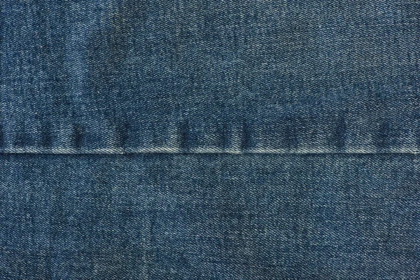 Texture Del Denim Primo Piano Jeans Cucitura Con Posto Testo — Foto Stock