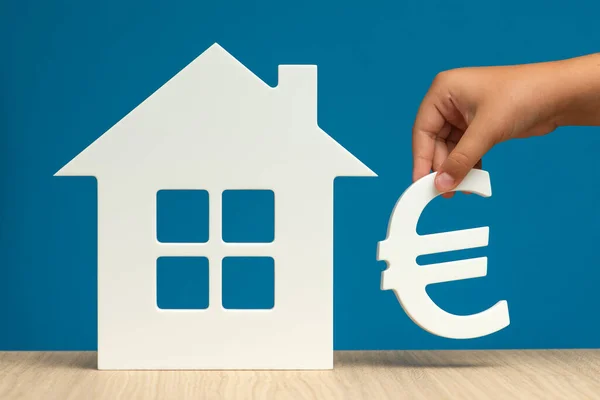 Custo Aluguel Imóveis Europa Aluguer Imóveis Residenciais União Europeia Modelo — Fotografia de Stock