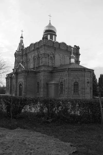 Svyatopokrovska Regiment Church Ancient Orthodox Church — Zdjęcie stockowe