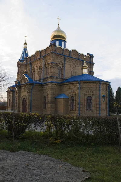 Svyatopokrovska Regiment Church Ancient Orthodox Church — Fotografia de Stock