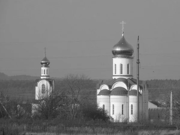 Kościół Obrzeżachst Kościół Jana Chrzciciela — Zdjęcie stockowe