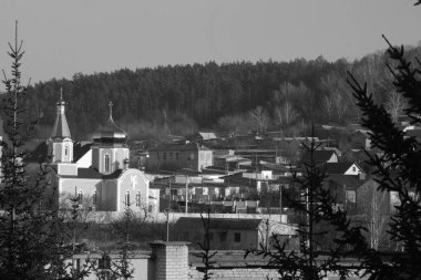 Pencereden şehre olan manzara..