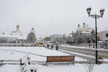 Eski kasabanın kiliseleri, kilise, eski, şehir, büyük, eski. Şekil Değiştirme Katedrali ve Aziz Nicholas Katedrali