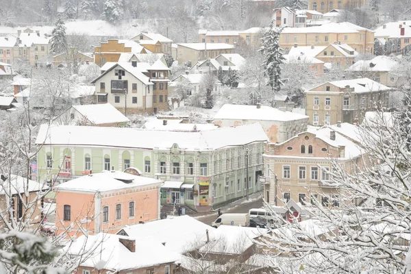 Eski kasabanın küçük bir caddesi. Eski şehrin tarihi kısmı.