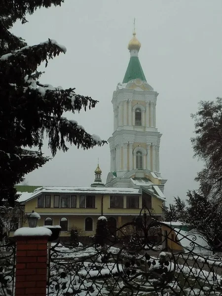 Monasheskyy Edificio Monastero Dell Epifania Grande Chiesa — Foto Stock