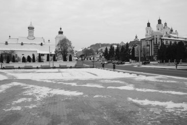 Eski kasabanın kiliseleri, kilise, eski, şehir, büyük, eski. Şekil Değiştirme Katedrali ve Aziz Nicholas Katedrali 