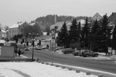 Eski şehrin tarihi kısmı..