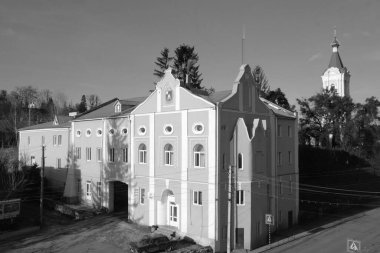 Eski şehrin tarihi kısmı. Epifani Manastırı 'nı inşa eden manastır. Büyük eski ortodoks kilisesi.