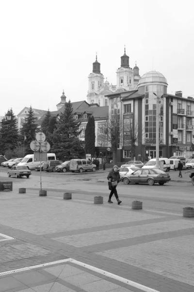 Eski şehrin tarihi kısmı. Dönüşüm Katedrali. Büyük kilise.