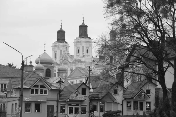 Historic Part Old Town Cathedral Transfiguration Great Church — ストック写真